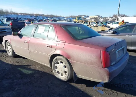 2002 Cadillac Deville Standard z USA, uszkodzony, nr VIN 1G6KD54Y12U247701